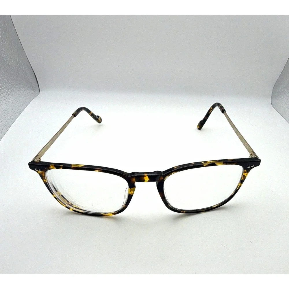 Scott Harris Vintage V-58 C1 Tortoise Gold Eyeglasses Frames 50-19-146 Europa